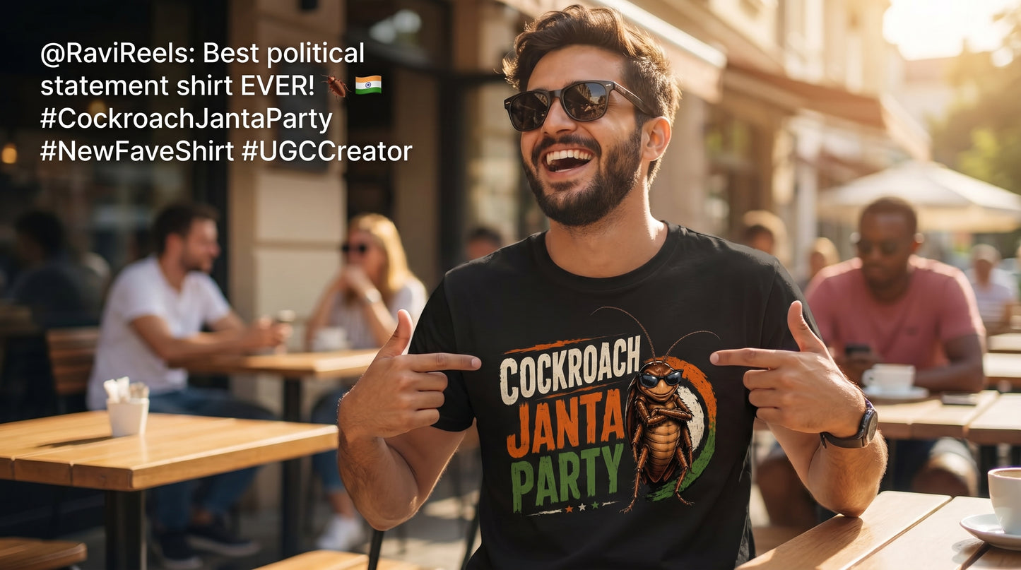 cockroach janta party Unisex Standard Crew T-Shirt